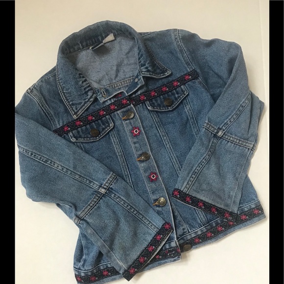 Girls Mickey & Co Vintage Denim Jacket - Picture 1 of 8
